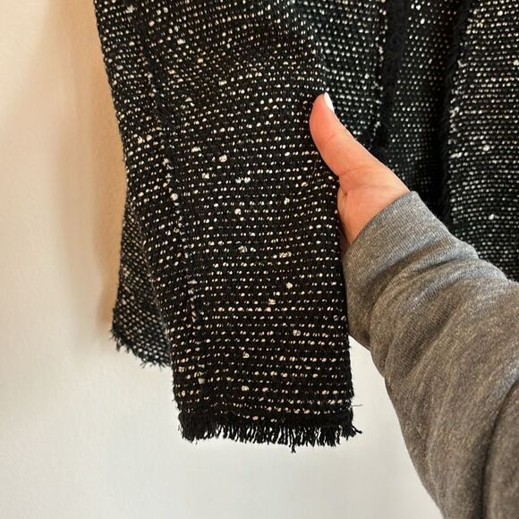 Rebecca Taylor Women tweed Rae hem blazer suit jacket pockets size 6 - EUC! - Picture 9 of 11